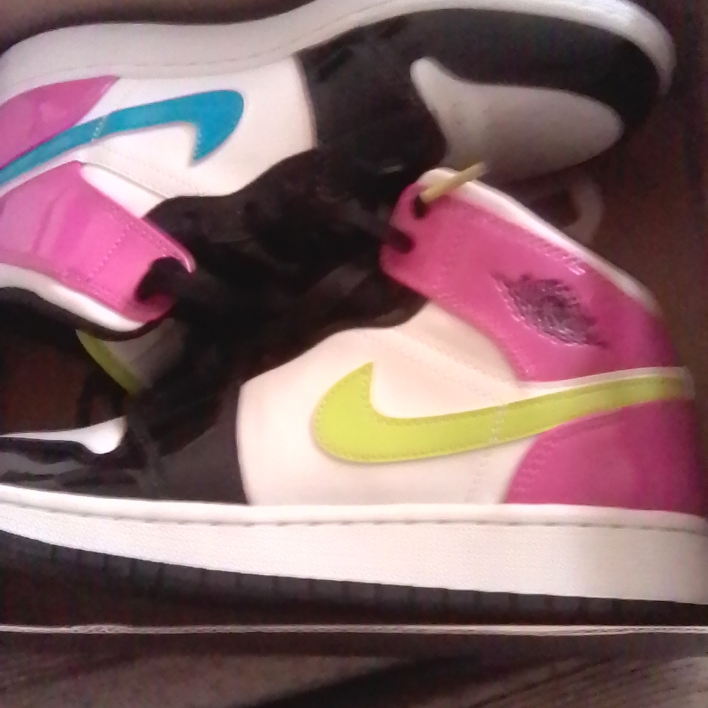 Multicolor High-Top Sneakers - Picture 2 of 4